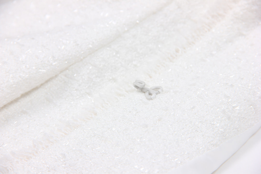 Gold Lapel Tweed Jacket S (Auction)