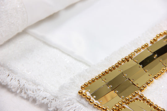 Gold Lapel Tweed Jacket S (Auction)